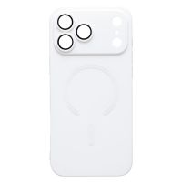 Чехол для Apple iPhone 17 Pro Max силиконовый Matte MagSafe <белый> ― Оптовый PromiseMobile
