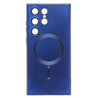 Чехол для Samsung SM-S918B (Galaxy S23 Ultra) силиконовый Matte MagSafe <темно-синий> ― Оптовый PromiseMobile