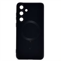 Чехол для Samsung SM-S926B (Galaxy S24 Plus) силиконовый Matte MagSafe <черный> ― Оптовый PromiseMobile