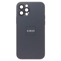 Чехол для Apple iPhone 12 Pro пластиковый MagSafe №3 <черный> ― Оптовый PromiseMobile
