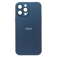 Чехол для Apple iPhone 13 Pro Max пластиковый MagSafe №3 <синий> ― Оптовый PromiseMobile