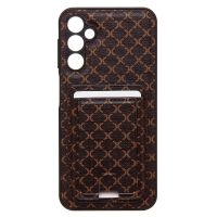 Чехол для Samsung SM-A245F (Galaxy A24) силиконовый с картхолдером №8 <коричневый> ― Оптовый PromiseMobile