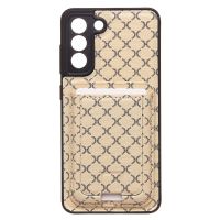 Чехол для Samsung SM-G990B (Galaxy S21 FE) силиконовый с картхолдером №8 <белый> ― Оптовый PromiseMobile