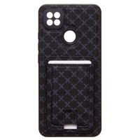 Чехол для Xiaomi Redmi 9C силиконовый с картхолдером №8 <черный> ― Оптовый PromiseMobile