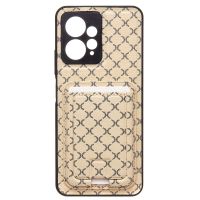 Чехол для Xiaomi Redmi Note 12 (23021RAA2Y) силиконовый с картхолдером №8 <белый> ― Оптовый PromiseMobile