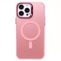 Чехол для Apple iPhone 13 Pro Max силиконовый MagSafe №5 <розовый> ― Оптовый PromiseMobile