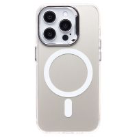 Чехол для Apple iPhone 15 Pro силиконовый MagSafe №5 <белый> ― Оптовый PromiseMobile