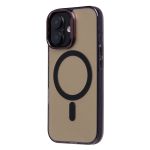 Чехол для Apple iPhone 17 силиконовый MagSafe №5 <черный>