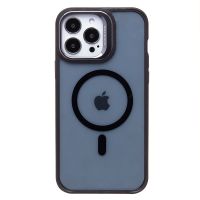 Чехол для Apple iPhone 13 Pro Max силиконовый MagSafe №6 <черный> ― Оптовый PromiseMobile