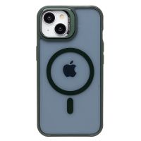 Чехол для Apple iPhone 13, iPhone 14 силиконовый MagSafe №6 <темно-зеленый> ― Оптовый PromiseMobile