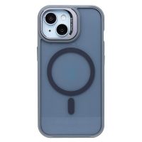 Чехол для Apple iPhone 15 силиконовый MagSafe №6 <серый> ― Оптовый PromiseMobile