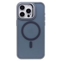 Чехол для Apple iPhone 15 Pro Max силиконовый MagSafe №6 <серый> ― Оптовый PromiseMobile