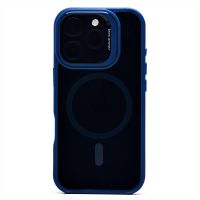 Чехол для Apple iPhone 16 Pro силиконовый MagSafe №6 <темно-синий> ― Оптовый PromiseMobile