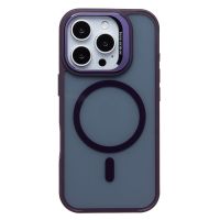 Чехол для Apple iPhone 16 Pro силиконовый MagSafe №6 <темно-фиолетовый> ― Оптовый PromiseMobile
