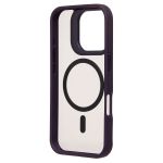 Чехол для Apple iPhone 16 Pro силиконовый MagSafe №6 <темно-фиолетовый>