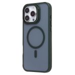 Чехол для Apple iPhone 16 Pro Max силиконовый MagSafe №6 <темно-зеленый>