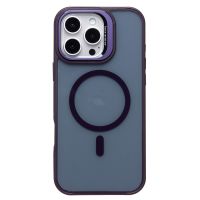 Чехол для Apple iPhone 16 Pro Max силиконовый MagSafe №6 <темно-фиолетовый> ― Оптовый PromiseMobile