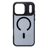 Чехол для Apple iPhone 17 Pro Max силиконовый MagSafe №6 <черный> ― Оптовый PromiseMobile