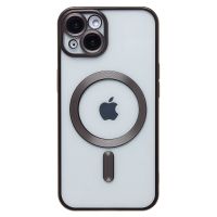 Чехол для Apple iPhone 13 силиконовый MagSafe №7 <черный> ― Оптовый PromiseMobile