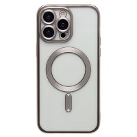Чехол для Apple iPhone 14 Pro Max силиконовый MagSafe №7 <титановый> ― Оптовый PromiseMobile