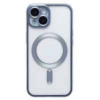 Чехол для Apple iPhone 15 силиконовый MagSafe №7 <синий> ― Оптовый PromiseMobile