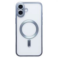 Чехол для Apple iPhone 16 Plus силиконовый MagSafe №7 <синий> ― Оптовый PromiseMobile
