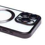 Чехол для Apple iPhone 16 Pro силиконовый MagSafe №7 <черный>