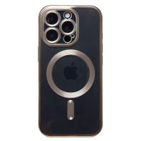 Чехол для Apple iPhone 16 Pro силиконовый MagSafe №7 <титановый> ― Оптовый PromiseMobile