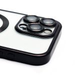 Чехол для Apple iPhone 16 Pro Max силиконовый MagSafe №7 <черный>