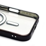 Чехол для Apple iPhone 16 Pro Max силиконовый MagSafe №7 <черный>