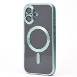 Чехол для Apple iPhone 17 силиконовый MagSafe №7 <зеленый>