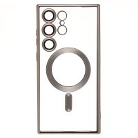 Чехол для Samsung SM-S918B (Galaxy S23 Ultra) силиконовый MagSafe №7 <титановый> ― Оптовый PromiseMobile