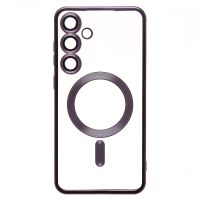 Чехол для Samsung SM-S926B (Galaxy S24 Plus) силиконовый MagSafe №7 <темно-фиолетовый> ― Оптовый PromiseMobile