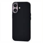 Чехол для Apple iPhone 16 силиконовый Carbon MagSafe <черный>