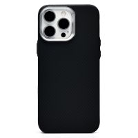 Чехол для Apple iPhone 16 Pro Max силиконовый Carbon MagSafe <черный> ― Оптовый PromiseMobile