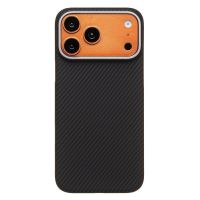 Чехол для Apple iPhone 17 Pro Max силиконовый Carbon MagSafe <черный> ― Оптовый PromiseMobile