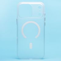 Чехол для Apple iPhone 17 Pro Max силиконовый MagSafe №4 <белый> ― Оптовый PromiseMobile