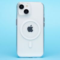 Чехол для Apple iPhone 15 силиконовый MagSafe №9 <прозрачный> ― Оптовый PromiseMobile