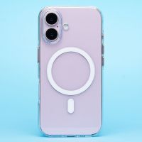Чехол для Apple iPhone 16 силиконовый MagSafe №9 <прозрачный> ― Оптовый PromiseMobile