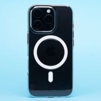 Чехол для Apple iPhone 16 Pro силиконовый MagSafe №9 <прозрачный> ― Оптовый PromiseMobile