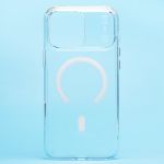 Чехол для Apple iPhone 17 Pro Max силиконовый MagSafe №9 <прозрачный>