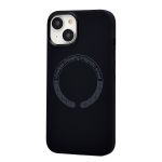 Чехол для Apple iPhone 14 силиконовый Soft Touch MagSafe Vawi <черный>