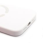 Чехол для Apple iPhone 14 силиконовый Soft Touch MagSafe Vawi <белый>