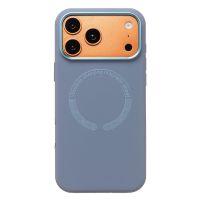 Чехол для Apple iPhone 17 Pro Max силиконовый Soft Touch MagSafe Vawi <серый> ― Оптовый PromiseMobile