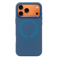 Чехол для Apple iPhone 17 Pro Max силиконовый Soft Touch MagSafe Vawi <синий> ― Оптовый PromiseMobile