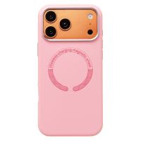 Чехол для Apple iPhone 17 Pro Max силиконовый Soft Touch MagSafe Vawi <розовый> ― Оптовый PromiseMobile