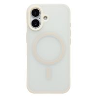 Чехол для Apple iPhone 17 пластиковый MagSafe Vawi №2 <белый> ― Оптовый PromiseMobile