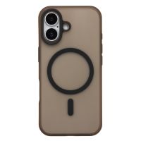Чехол для Apple iPhone 17 пластиковый MagSafe Vawi №2 <черный> ― Оптовый PromiseMobile