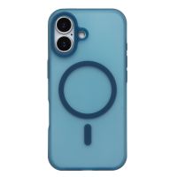 Чехол для Apple iPhone 17 пластиковый MagSafe Vawi №2 <темно-синий> ― Оптовый PromiseMobile