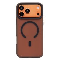 Чехол для Apple iPhone 17 Pro Max пластиковый MagSafe Vawi №2 <черный> ― Оптовый PromiseMobile